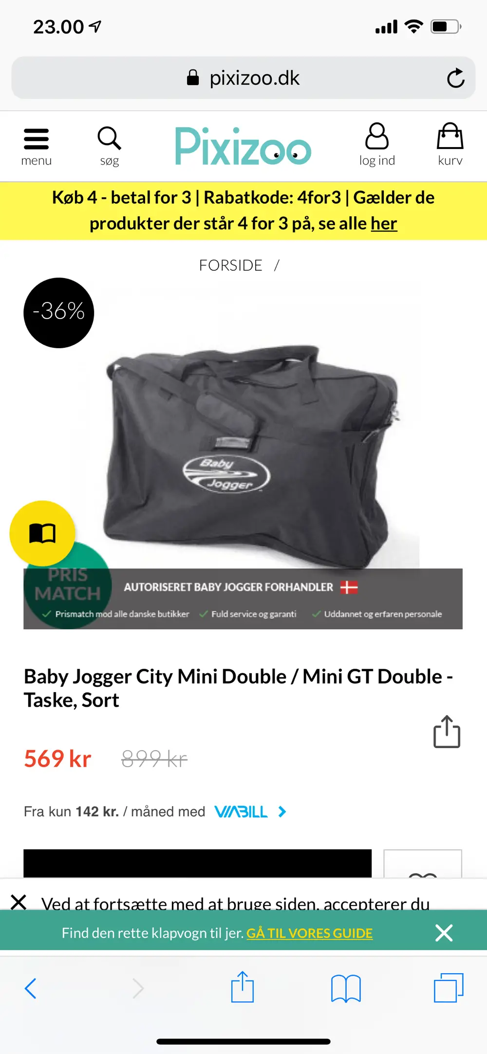 Forskelle Lav aftensmad detail Køb Baby Jogger Transport taske af Tibbe på Reshopper · Shop secondhand til  børn, mor og bolig