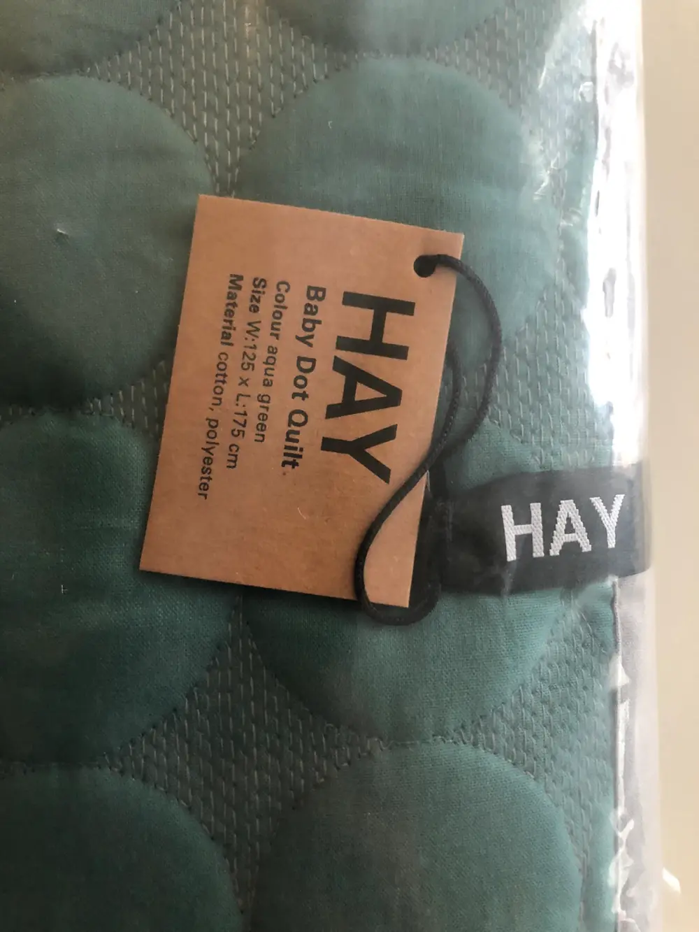Indtægter Symposium Inhibere Køb Hay Hay baby dot sengetæppe af Sarah på Reshopper · Shop secondhand til  børn, mor og bolig