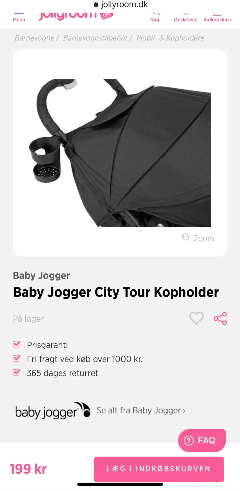 Køb Baby jogger Kopholder til city tour af Mette på Reshopper · Shop secondhand til børn, mor bolig