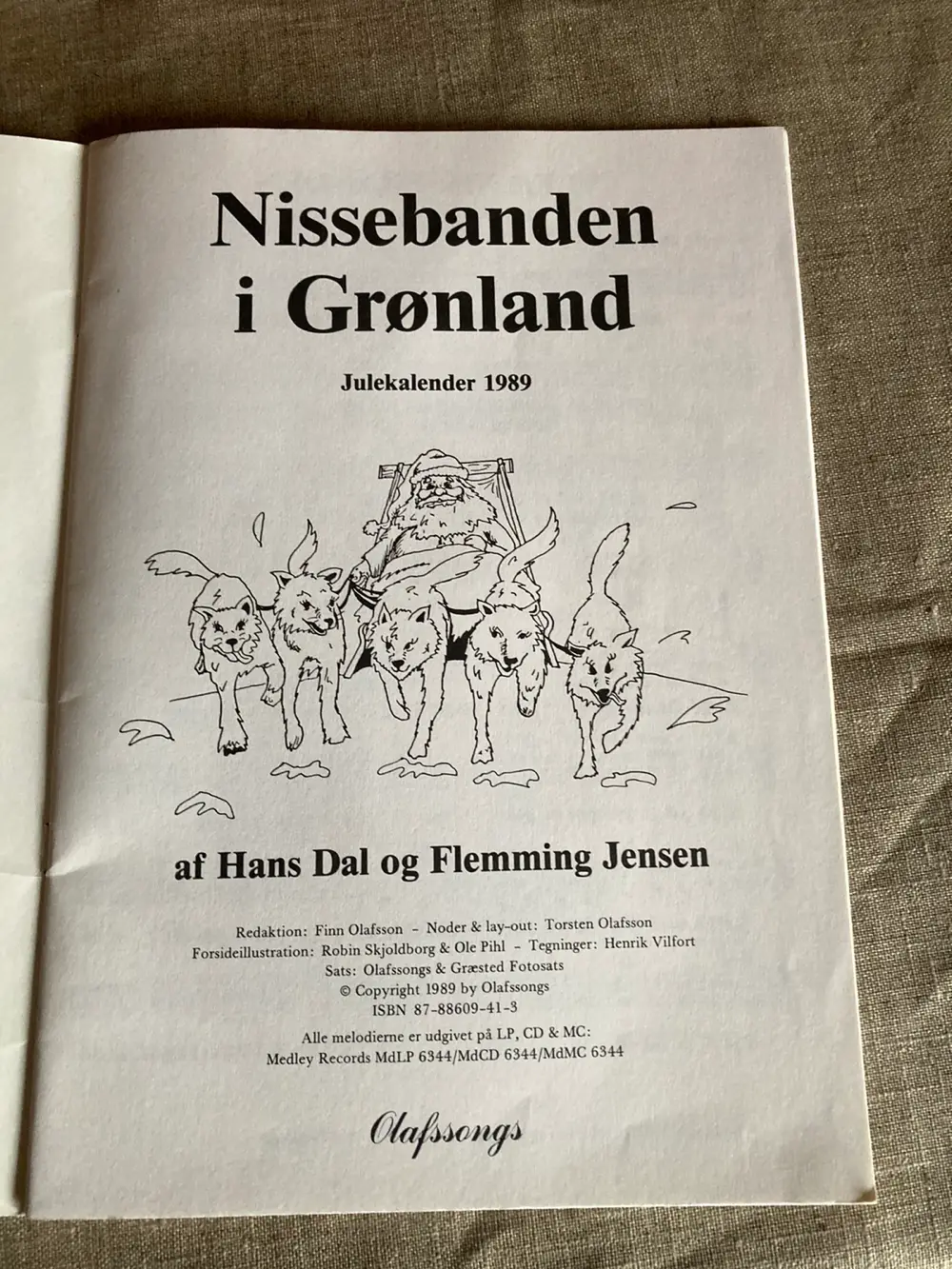 Køb Nissebanden på Grønland Sanghæfte af Loni på Reshopper · Shop secondhand til børn, og bolig