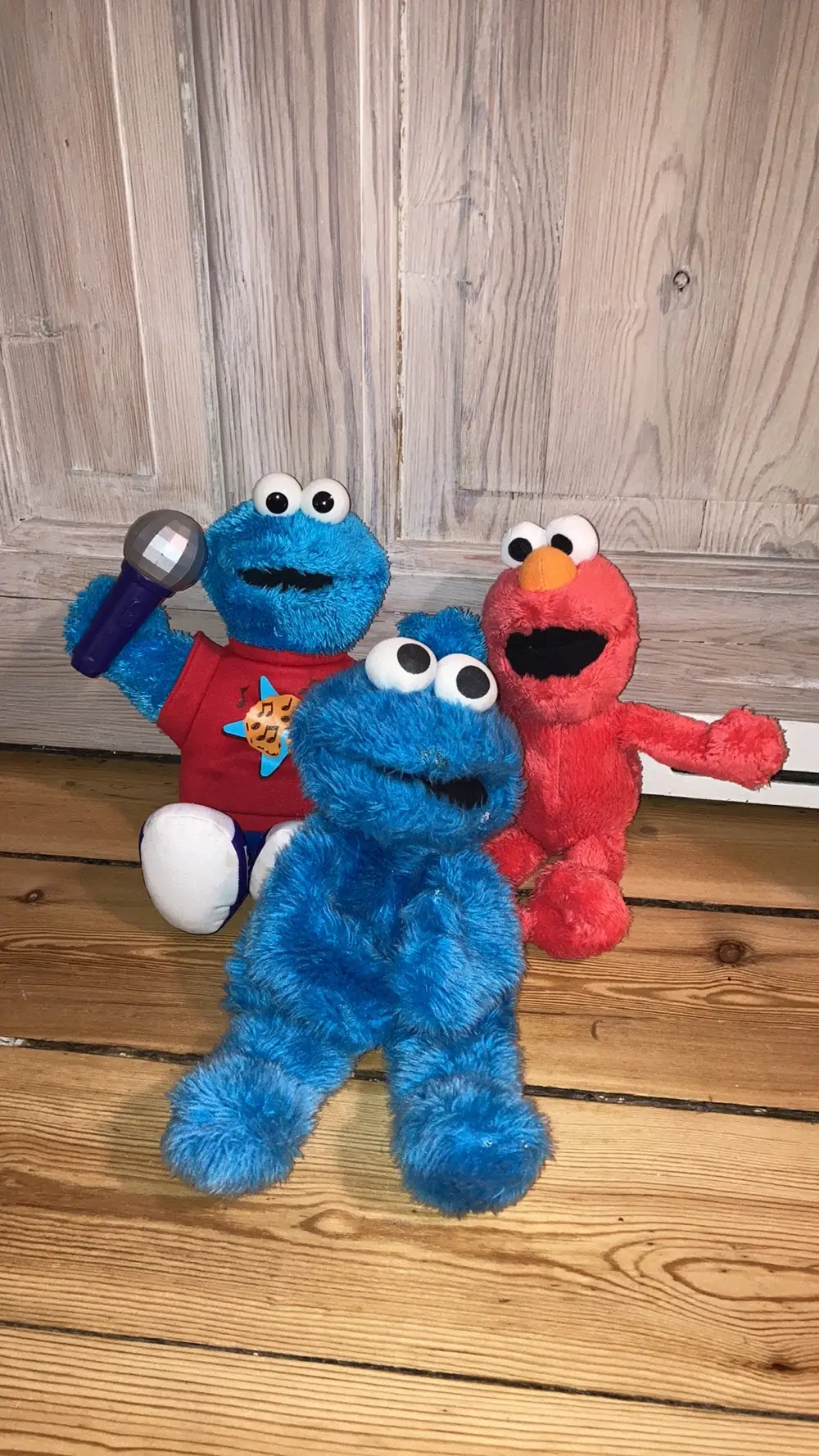 Køb Sesame street Cookie monster Elmo bamser Abigail på Reshopper Shop secondhand børn, mor og bolig