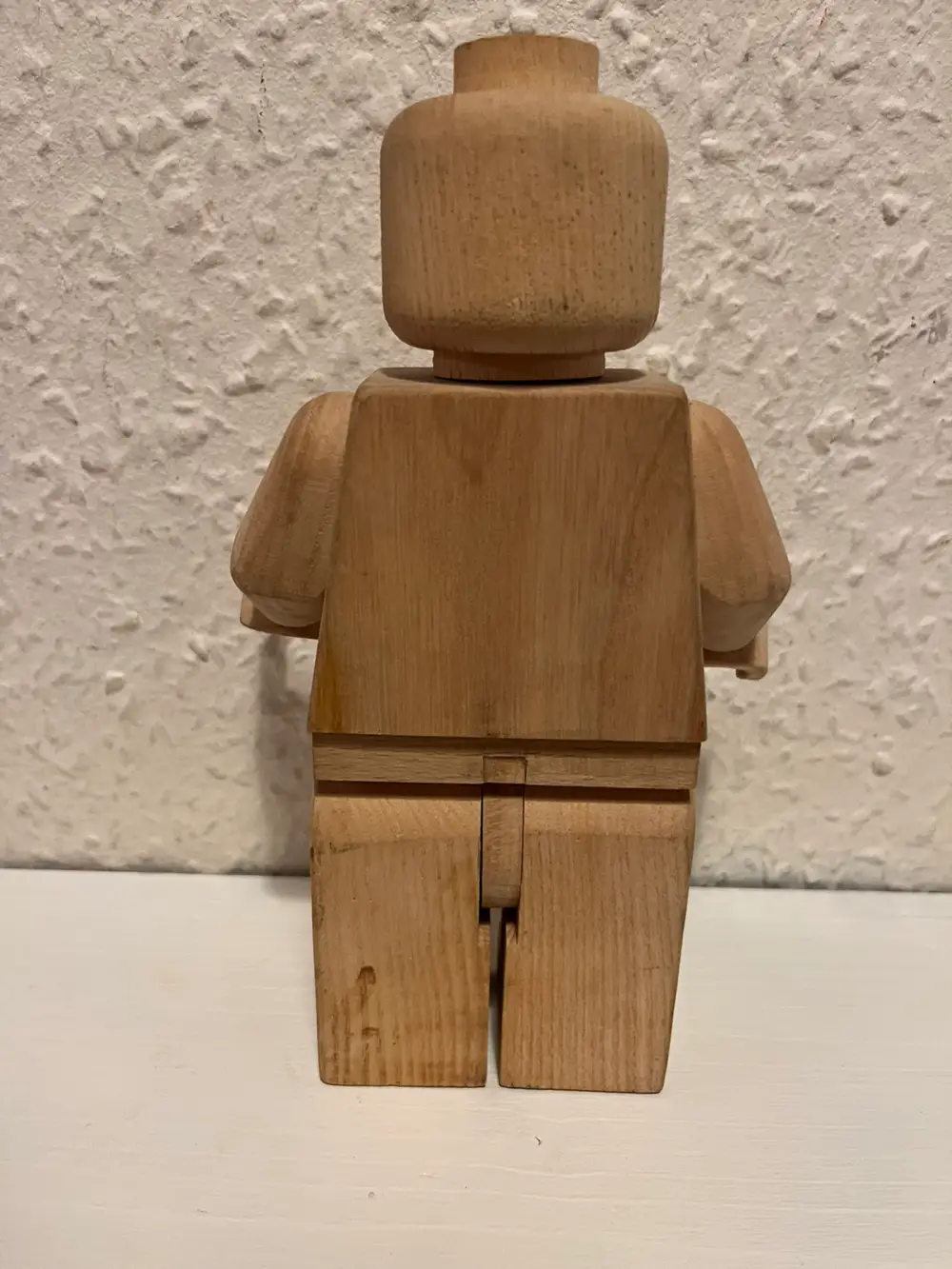 Hvad er der galt det kan Lover Køb Lego figur i træ 18 cm af Moster på Reshopper · Shop secondhand til  børn, mor og bolig