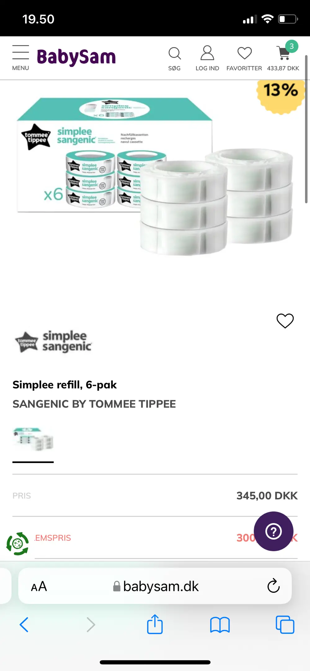 vedholdende Charmerende pludselig Køb Tommee Tippee Bleposer af Laura på Reshopper · Shop secondhand til  børn, mor og bolig