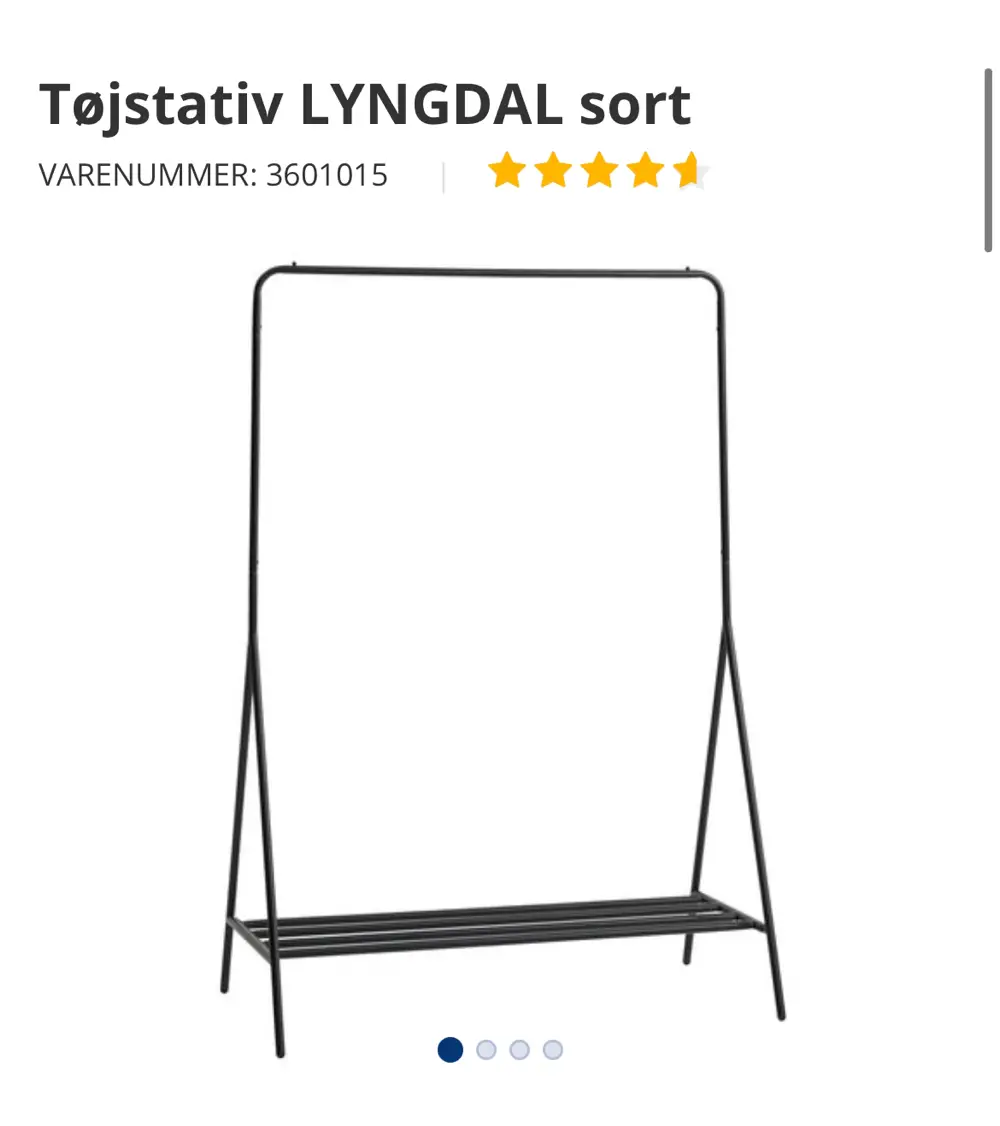 Køb JYSK Lyngdal tøjstativ af Lilian Reshopper · Shop secondhand til børn, mor og