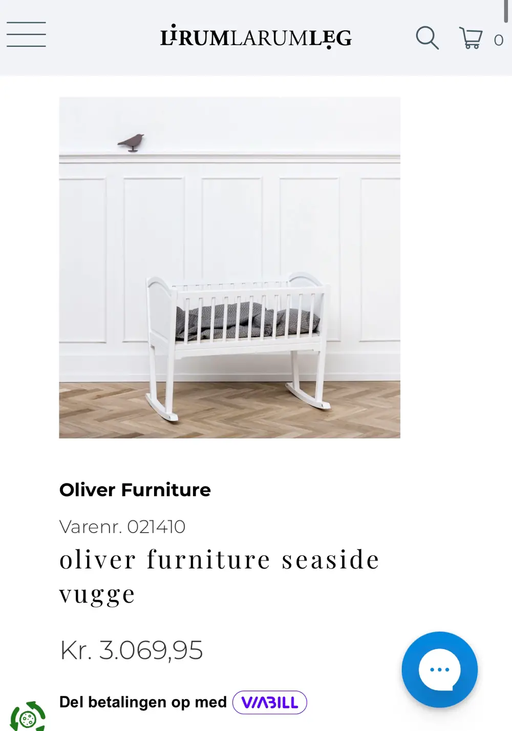 Oprigtighed forbedre Soak Køb Oliver Furniture Seaside crib vugge af Anne på Reshopper · Shop  secondhand til børn, mor og bolig