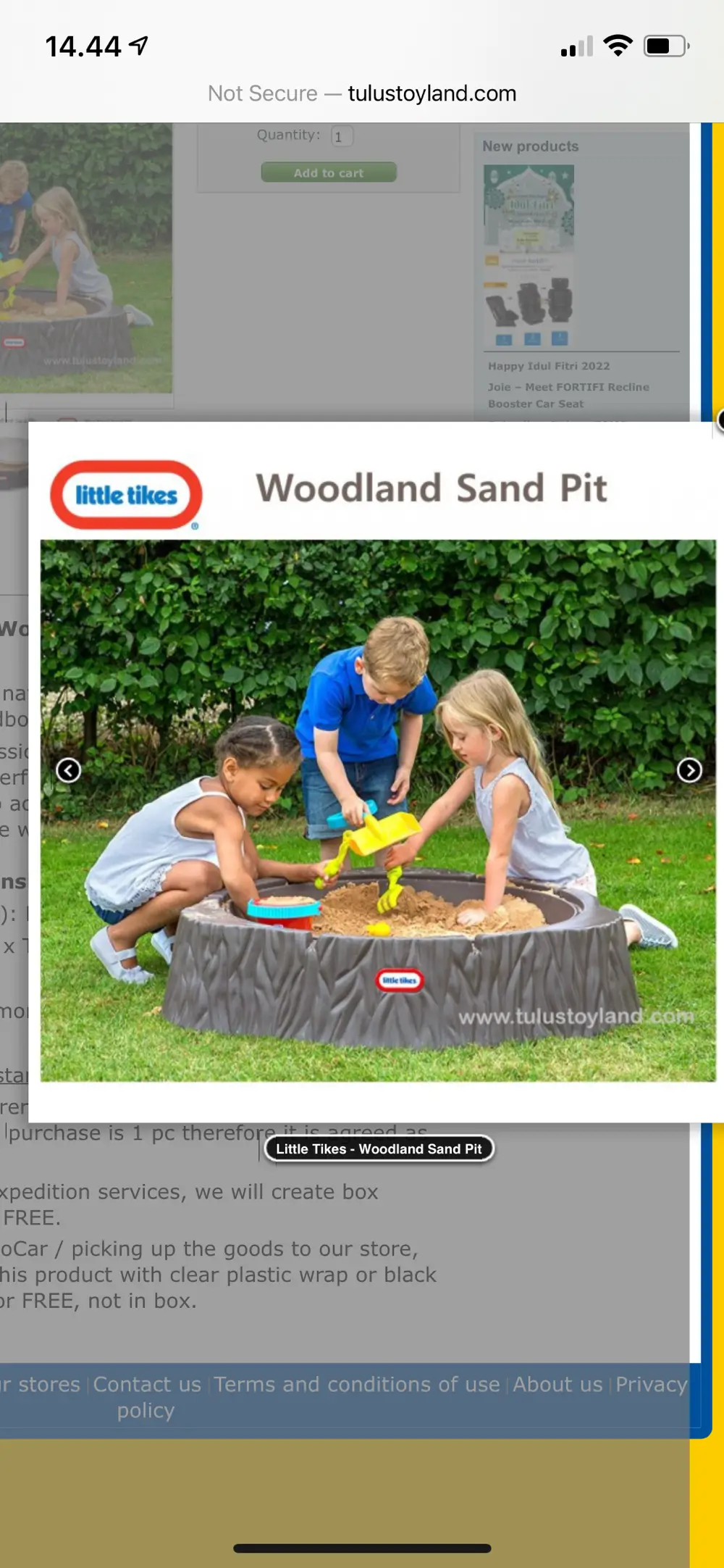 Solformørkelse stressende Afgørelse Køb Little Tikes Sandkasse af Charlotte på Reshopper · Shop secondhand til  børn, mor og bolig