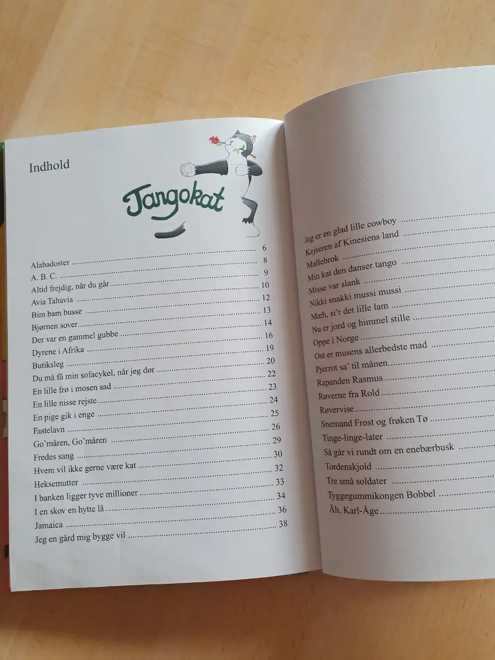 strimmel Hilsen mister temperamentet Køb Tangokat Sangbog af Birgit på Reshopper · Shop secondhand til børn, mor  og bolig