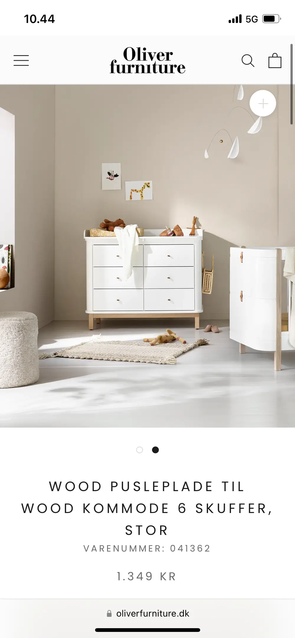 have på Begrænsninger finansiel Køb Oliver furniture rullemadras af Trine på Reshopper · Shop secondhand  til børn, mor og bolig