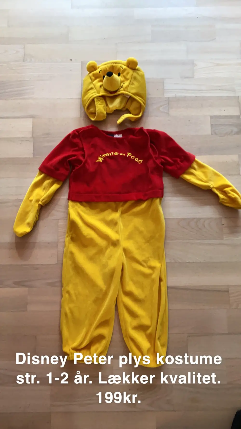 Peter Plys Tigerdyr udklædning i størrelse 92 af Lone på Reshopper · Shop secondhand til børn, mor og bolig