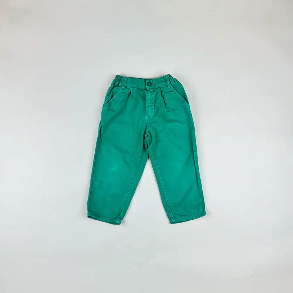 Køb 012 Benetton Grønne vintage kassebukser fra