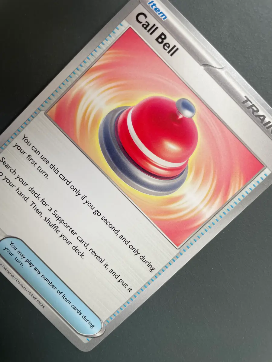 call bell pokemon card Pokemon - Scarlet & Violet - Surging Sparks - Call Bell - 165/191 main image 1