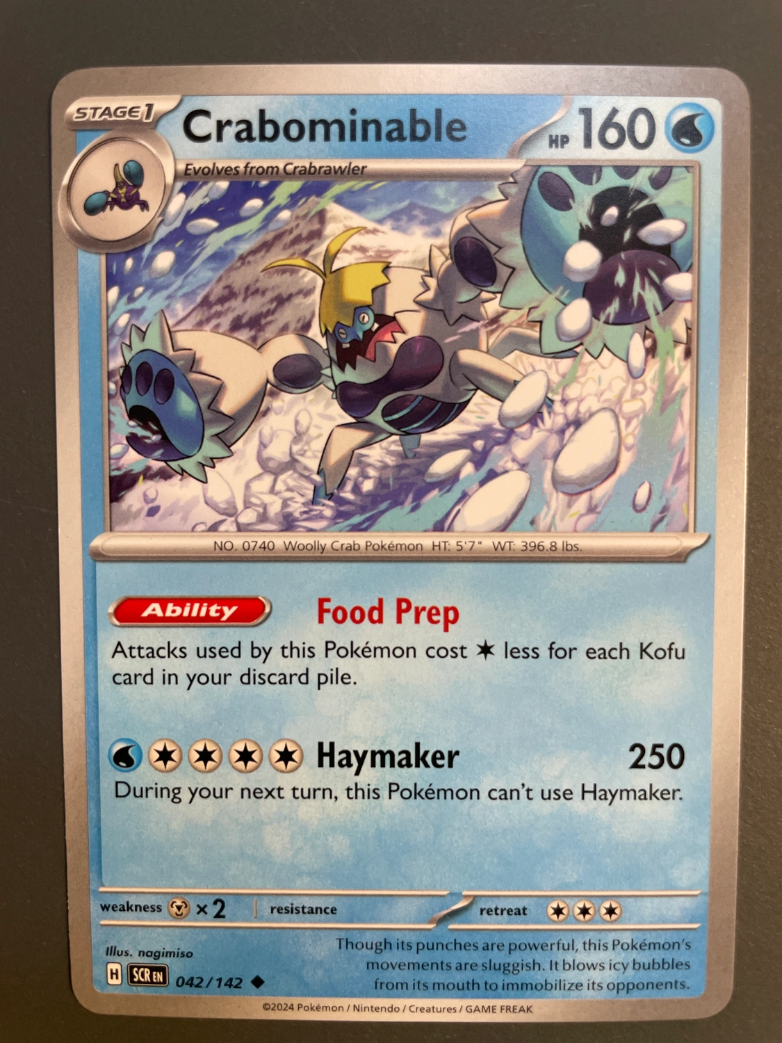 Kb Pokmon Crabominable 042142 fra Maj I p Reshopper Kb Pokmon Crabominable 042142 fra Maj I p Reshopper