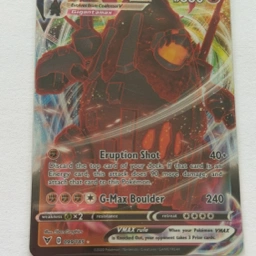 coalossal vmax pokemon card value - 099/185 Full Art Ultra Rare [Fighting][Fighting][Fighting][Colorless] G Pokemon Coalossal VMAX SWSH04: Vivid